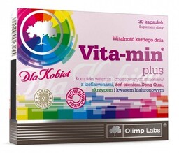 Olimp Vita-min Plus Dla Kobiet, 30 kapsułek