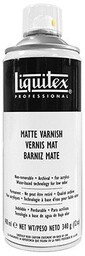 Werniks matowy do farb akrylowych Liquitex, spray 400ml