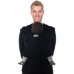 chusta do noszenia Babylonia Carrier TRICOT-SLEN ORGANIC czarna
