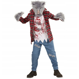 Strój Zombie Wilka Wilkołak Wilk Dziecięcy Przebranie Halloween