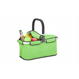 SKŁADANY KOSZ NA ZAKUPY ZIELONY funkcja chłodzenia