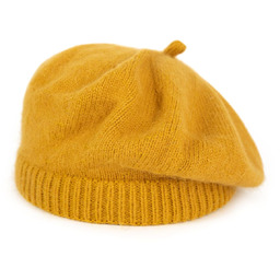 Beret Damski Klasyczny Francuski Angorowy Zimowy Jesienny Wiosenny