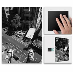 Plakat metalowy converse M