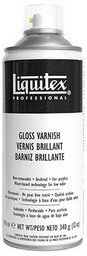 Werniks błyszczący do farb akrylowych Liquitex, spray 400