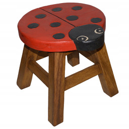 Drewniay Taboret stołek dla dziecka drewno akacjowe tekowe