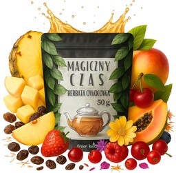 Magiczny czas 50 g - herbata owocowa kandyzowane