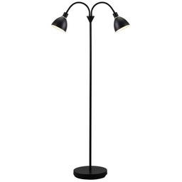 Nordlux - Ray Double Lampa Podłogowa Black