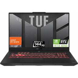 Laptop Asus Tuf Gaming 17,3"FHD 144Hz Ryzen 7
