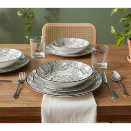 Serwis obiadowy na 6 os. 18 el. Amelia