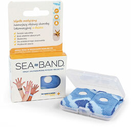 Sea-Band, opaski akupresurowe przeciw mdłościom dla dzieci, niebieskie,