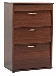 Szafka na obuwie buty kasztan wenge wysoka 60cm