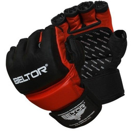 Beltor rękawice MMA One czarno-czerwone