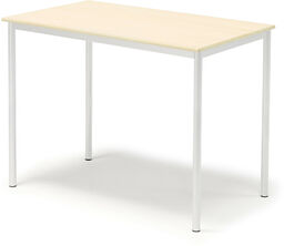 Stół BORÅS, 1200x700x900 mm, laminat brzoza, biały