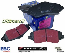 Klocki hamulcowe przednie EBC ULTIMAX2 Jeep Wrangler JK