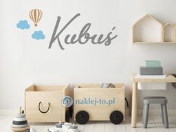 Naklejka imię dziecka wzór 2