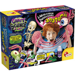 Crazy Science. Laboratorium zwariowanej anatomii, zestaw naukowy Lisciani