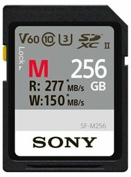 Karta pamięci Sony SD serii SF-M UHS-II 256GB