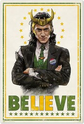 Grupo Erik Plakat Marvel Loki - Druk artystyczny