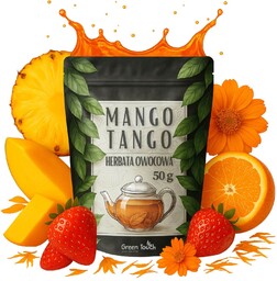 Mango Tango 50 g - herbata owocowa ananas,