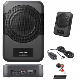 Subwoofer Aktywny Alpine PWE-S8 Pod Fotel 240 120