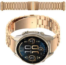 Bizon ze stali nierdzewnej Aura QuickFit 20mm Różowo-złoty