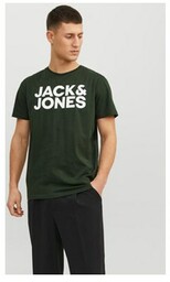 Jack&amp;amp;Jones T-Shirt Corp 12151955 Zielony Standard Fit
