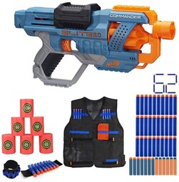 Nerf Elite 2.0 Commander E9485 + 50 strzałek