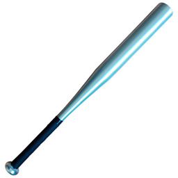 Aluminiowy kij baseballowy 30 cale srebrny