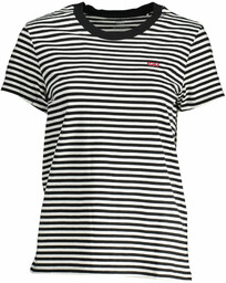 DAMSKI T-SHIRT Z KRÓTKIM RĘKAWEM LEVIS CZARNY