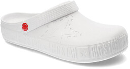 Big Star Białe Klapki Męskie Wodoodporne Buty