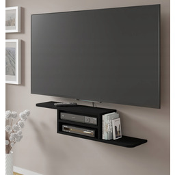 Półka Tv pod telewizor Dedal 90 cm czarny