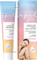 Eveline Cosmetics Sensitive Epil łagodny krem do kompleksowej