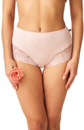 Figi damskie bawełniane (2 pack) z wysokim stanem