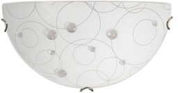 RABALUX 1960 Jolly Lampa ścienna IP20 biały wzorzysty