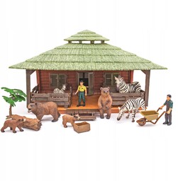 2332 Farma XL Safari z Figurkami Misie Zebry