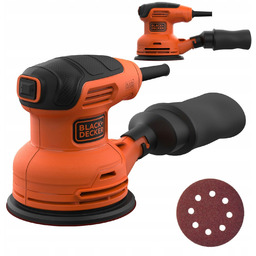 Szlifierka mimośrodowa sieciowa 230W 125mm Black Decker BEW210