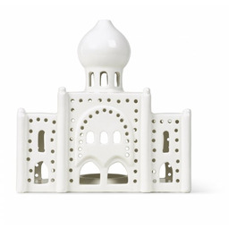 Kähler URBANIA Świecznik Tealight - Domek Biały /