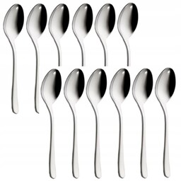 Gerpol Venus 12 Łyżeczki Nierdzewne Kawy Filiżanek Małe