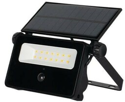 Naświetlacz LED SOLARNY 10W 4500K PIR 200lm Polos