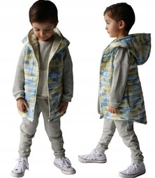 Royal Kids Bezrękawnik Kamizelka Moro r 134 140