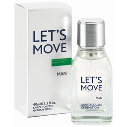 Benetton, Let''s Move, woda toaletowa, 40 ml