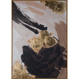 Eurofirany Obraz 616a 70x100 beżowy złoty abstrakcja glamour