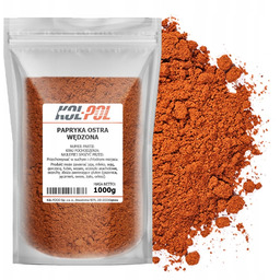 PAPRYKA OSTRA WĘDZONA 1kg Mielona aromatyczna naturalna jakość