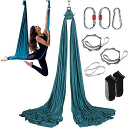 VEVOR Aerial Yoga Hamak zestaw 5 x 2,8