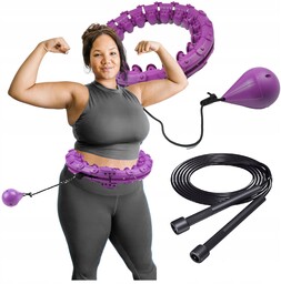 Hula Hop Odchudzające XL z Wypustkami Plus Size