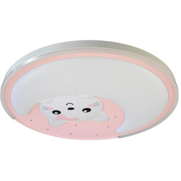 MILAGRO ML1059 Plafon MOONCAT PINK 34W LED