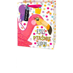 Torebka prezentowa Flaming - mała - 1 szt.