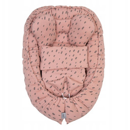 Kokon z podusią i kołderką Soft Rose