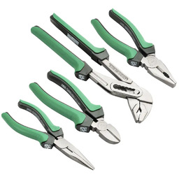 Zestaw szczypiec 4el. Mannesmann: tnące, nastawne, kombinerki, wydłużone