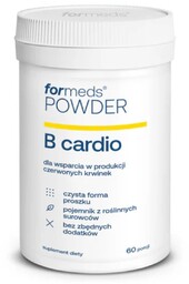 Formeds Powder B cardio - 60 porcji